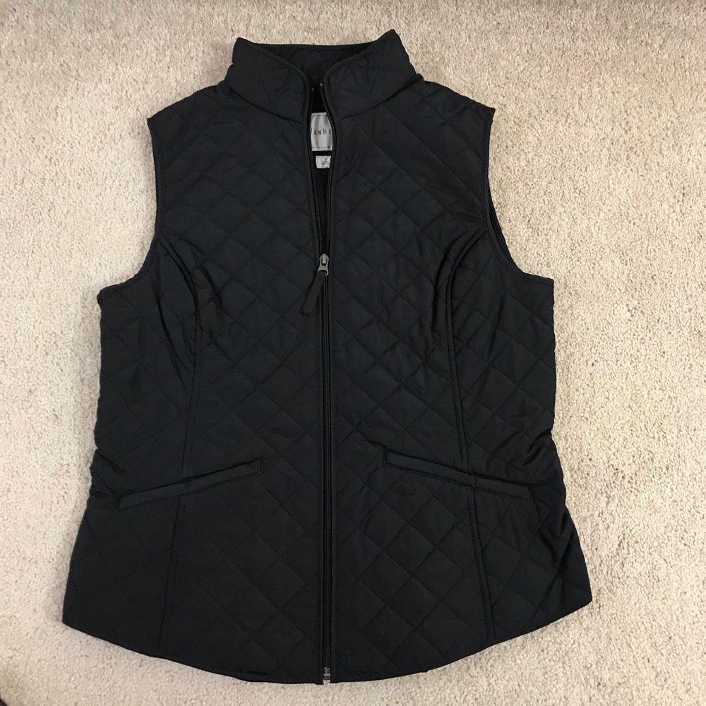 Van heusen fleece lined quilted vest